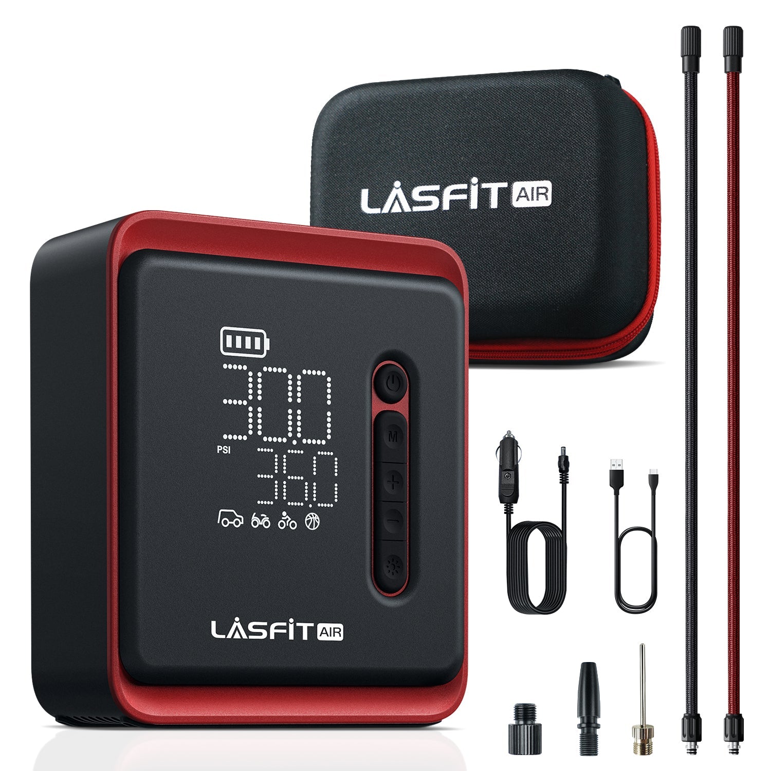 LASFIT AIR CR1 Tire Inflator Portable Air Compressor