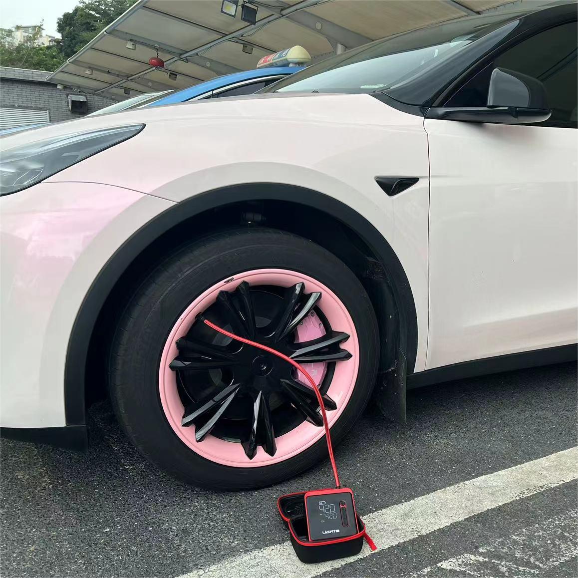 Why Every Tesla Model Y Owner Needs the LASFIT AIR CR1 Inflator